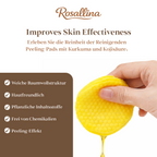 Rosallina Kojic Acid Exfoliating Pads – 60 Count