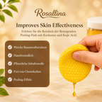 Rosallina Kojic Acid Exfoliating Pads – 60 Count